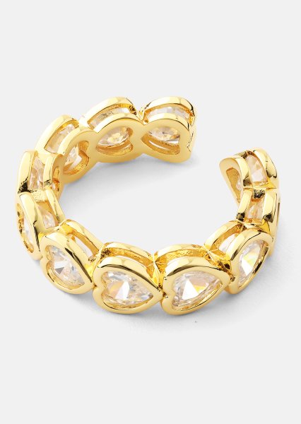 Sormus Heartfelt Love - 18k Gold Plated