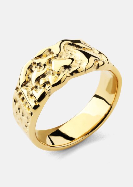 Eterna Sormus - 18k Kullattu