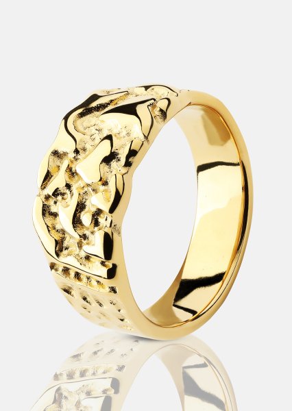 Eterna Sormus - 18k Kullattu