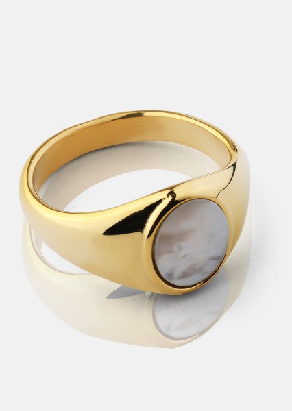 Sormus Isolde - 18k Kullattu