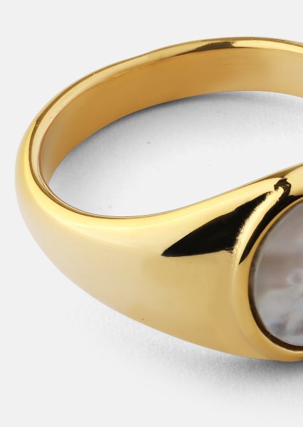 Sormus Isolde - 18k Kullattu