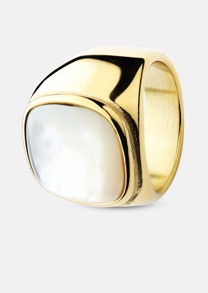 Sormus Blanche - 18k kultapäällysteinen
