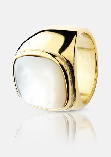 Sormus Blanche - 18k kultapäällysteinen