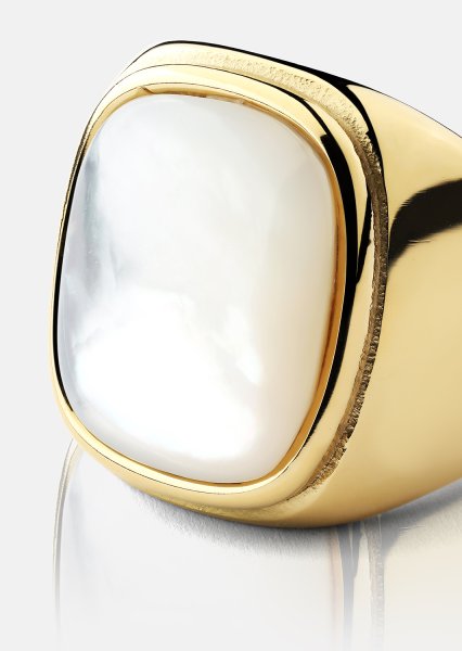Sormus Blanche - 18k kultapäällysteinen