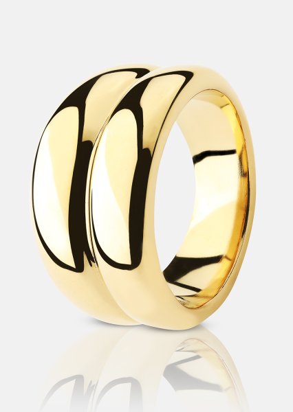 Sormus Radiant - 18k kultapäällysteinen