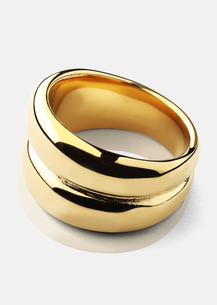 Sormus Radiant - 18k kultapäällysteinen