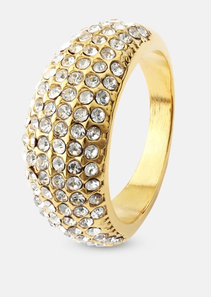 Stella Glimmer Sormus - 18k Kullattu