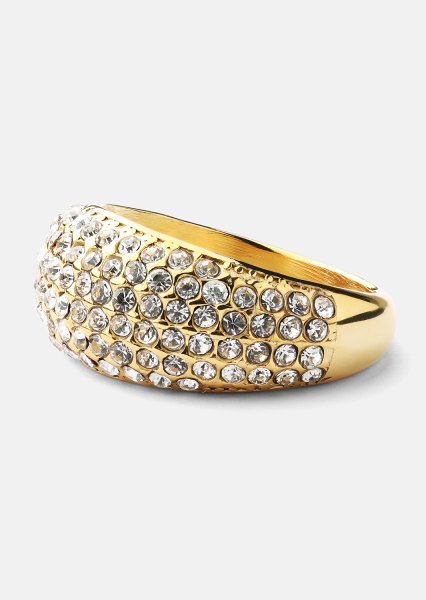 Stella Glimmer Sormus - 18k Kullattu