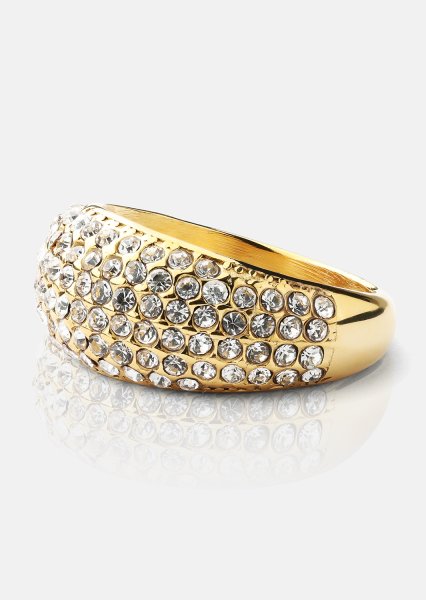 Stella Glimmer Sormus - 18k Kullattu