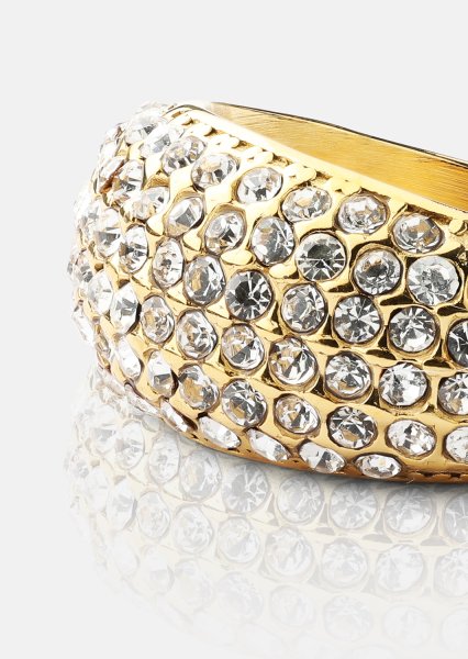 Stella Glimmer Sormus - 18k Kullattu