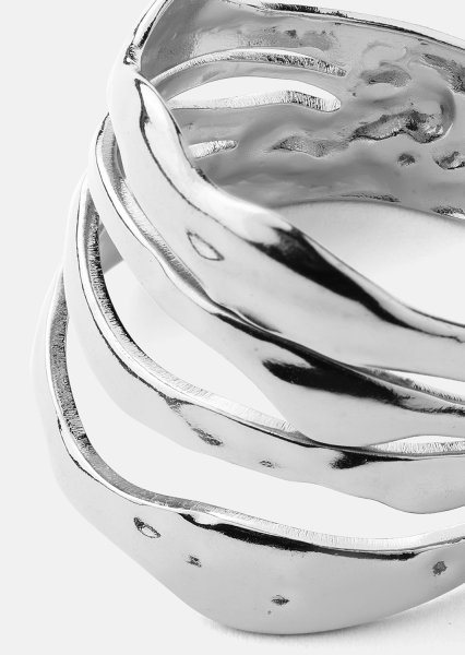 Sormus Wave - Silver Plated