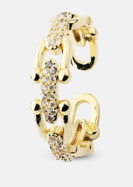 Sormus Link Luxe - 18k Kullattu