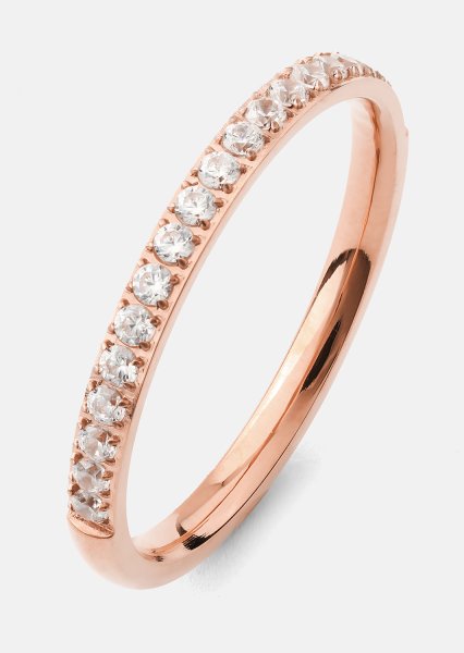 Sormus Gloomy - 18k Rose Kullattu