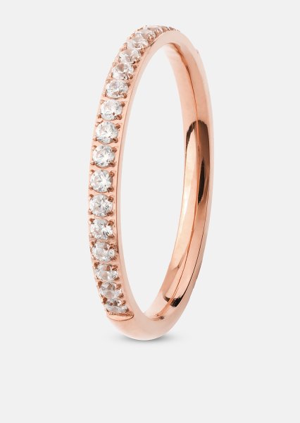 Sormus Gloomy - 18k Rose Kullattu