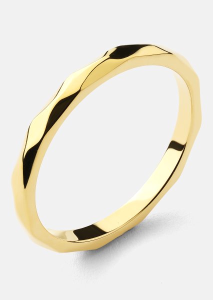 Sormus Facet Gleam - 18k Kullattu
