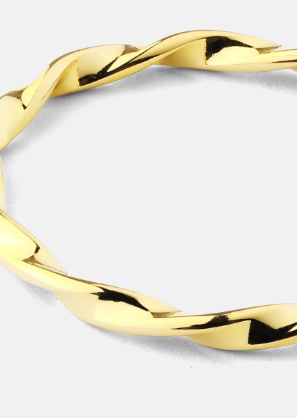Sormus Twist Whisper - 18k Kullattu
