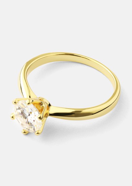 Sormus Solitaire - 18K Plated Gold