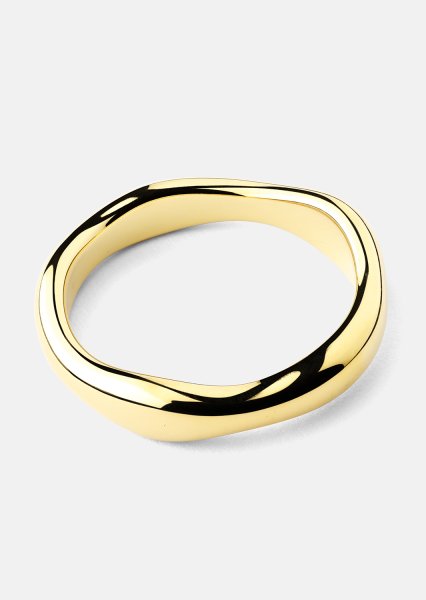 Sormu s Flow Sormus Thin - 18k Kullattu