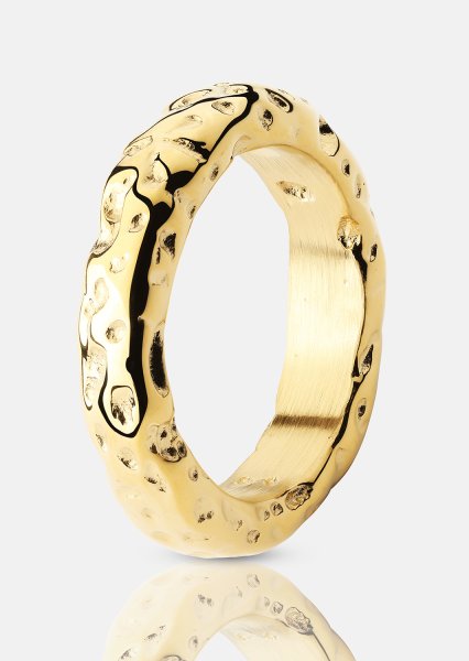 Sormus Terra - 18k Kullattu