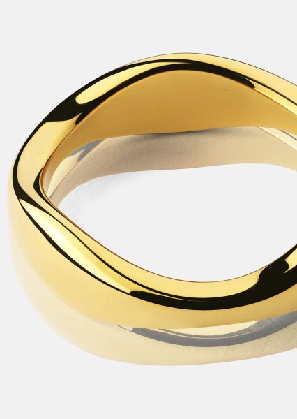Sormus Organic Curve - 18k Kullattu