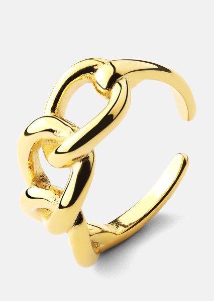 Sormus Golden Link - 18K Kullattu