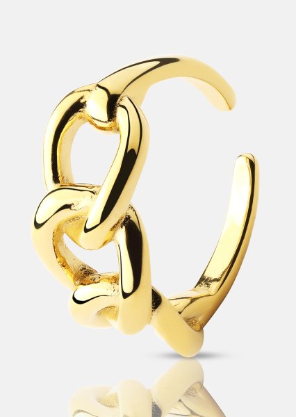 Sormus Golden Link - 18K Kullattu
