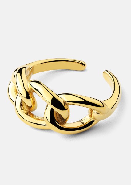 Sormus Golden Link - 18K Kullattu
