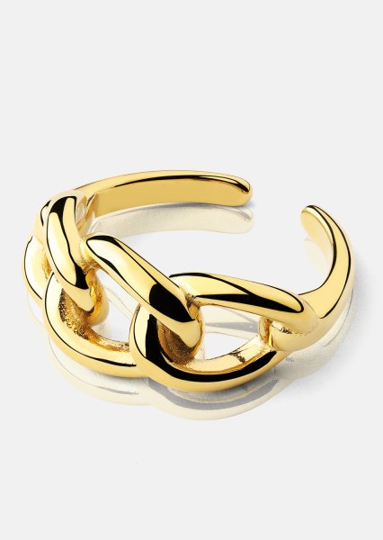 Sormus Golden Link - 18K Kullattu