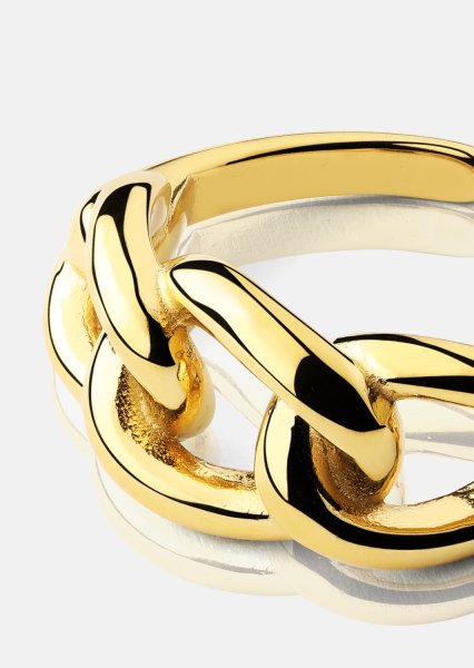 Sormus Golden Link - 18K Kullattu