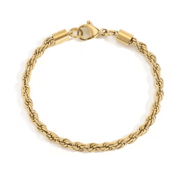 Rannekoru Tresse - 18k Kullattu
