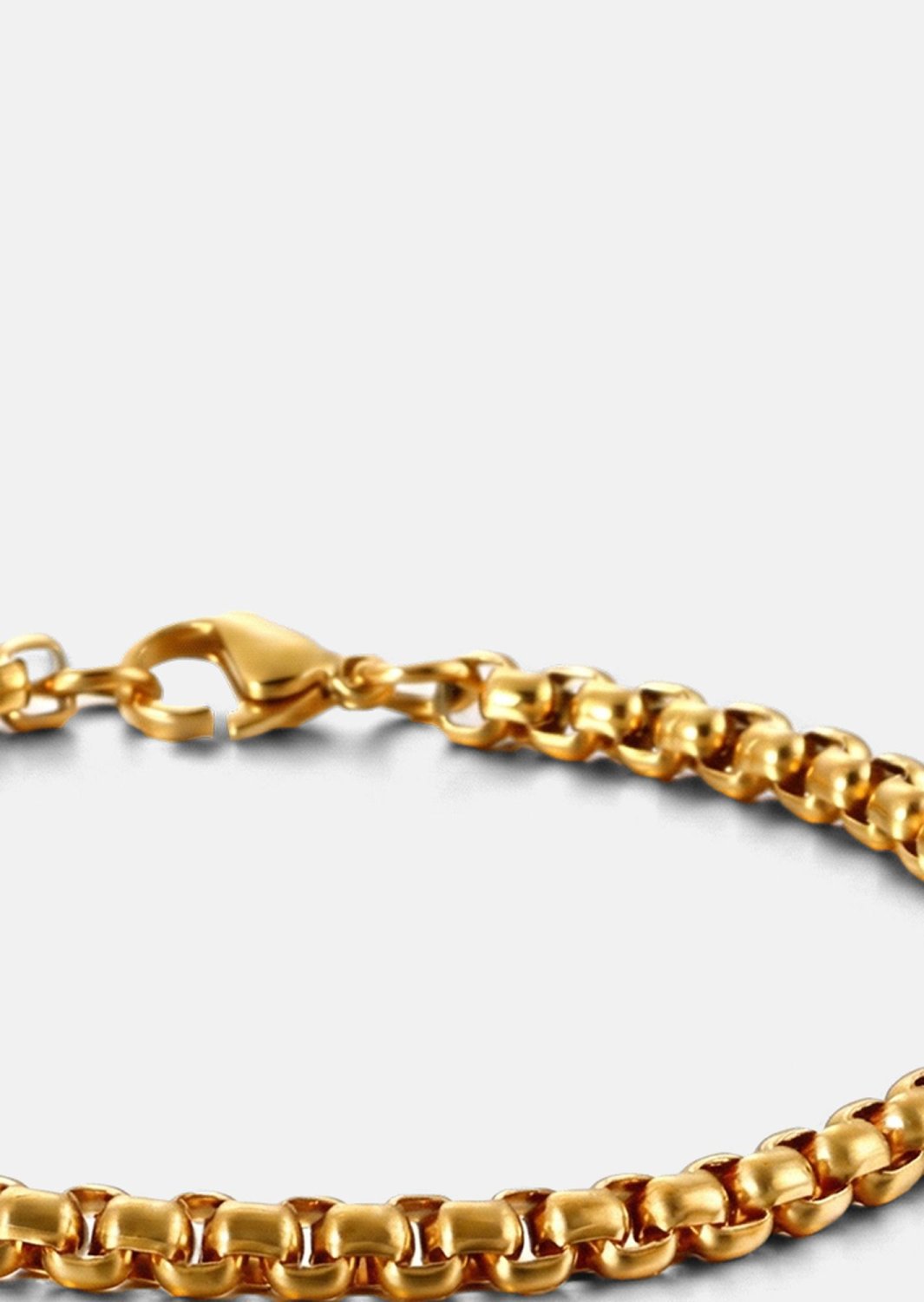 Rannekoru Valor Chain - 18k Kullattu