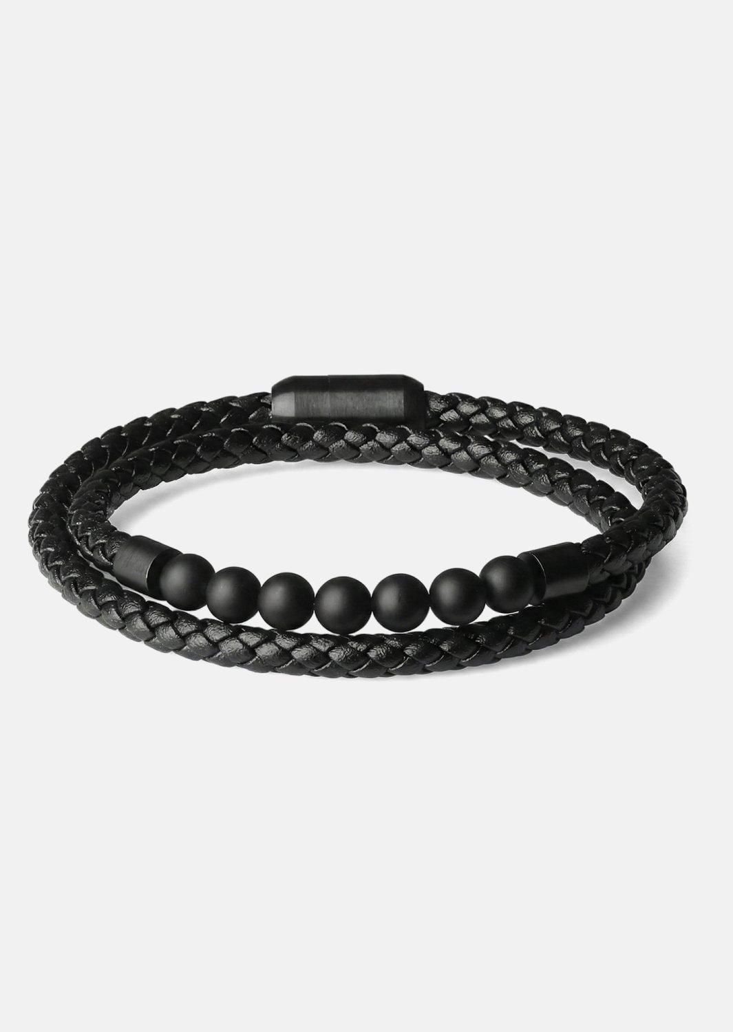 Nahkarannekoru Raven Weave