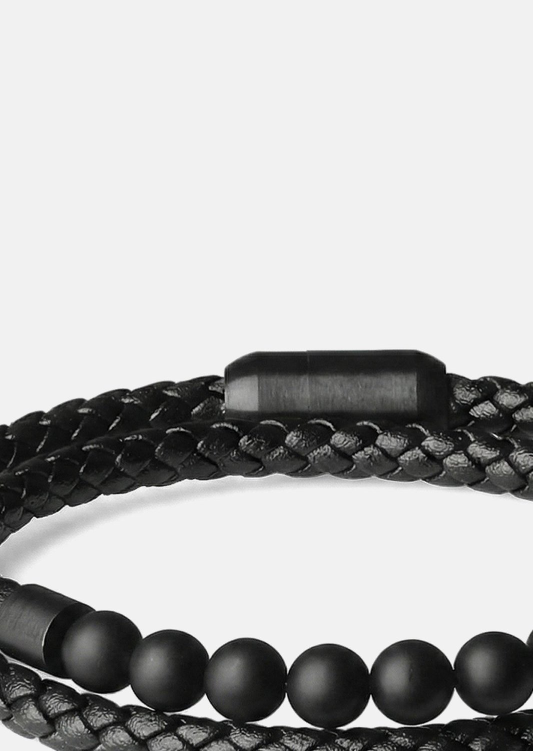 Nahkarannekoru Raven Weave