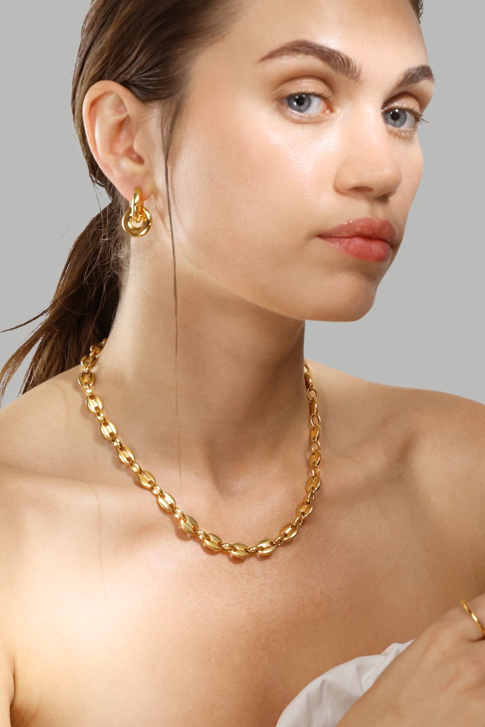 Rannekoru Bold Chain - 18k Kullattu
