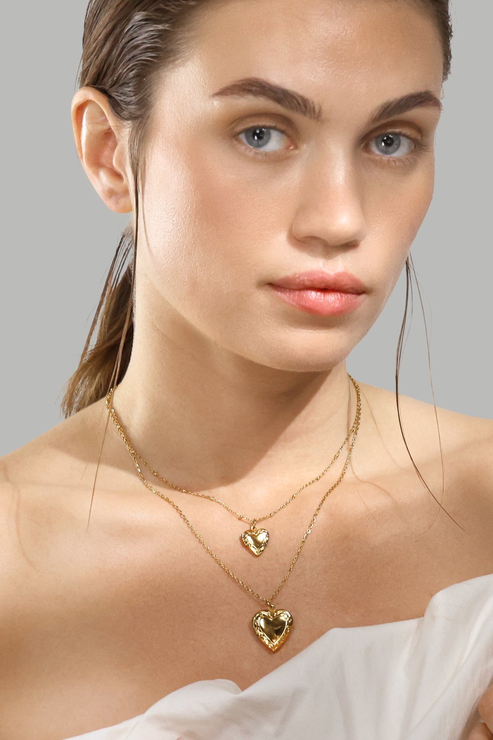 Kaulakoru Golden Heart Mini - 18k Kullattu