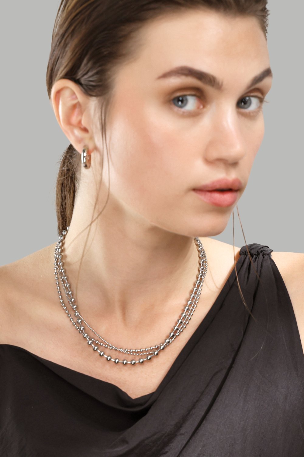 Korvakorut Bold mini – Hopeoitut