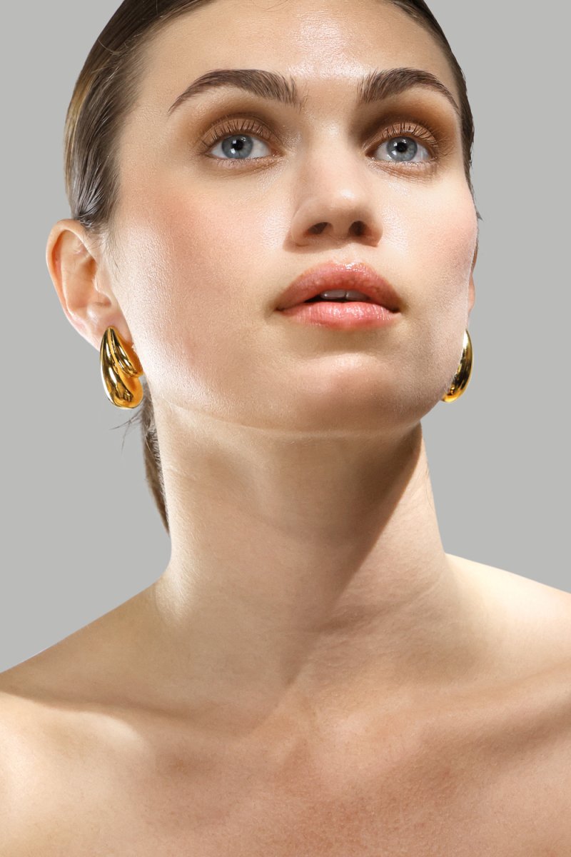 Korvakorut Gilded Drop – 18k Kullatut