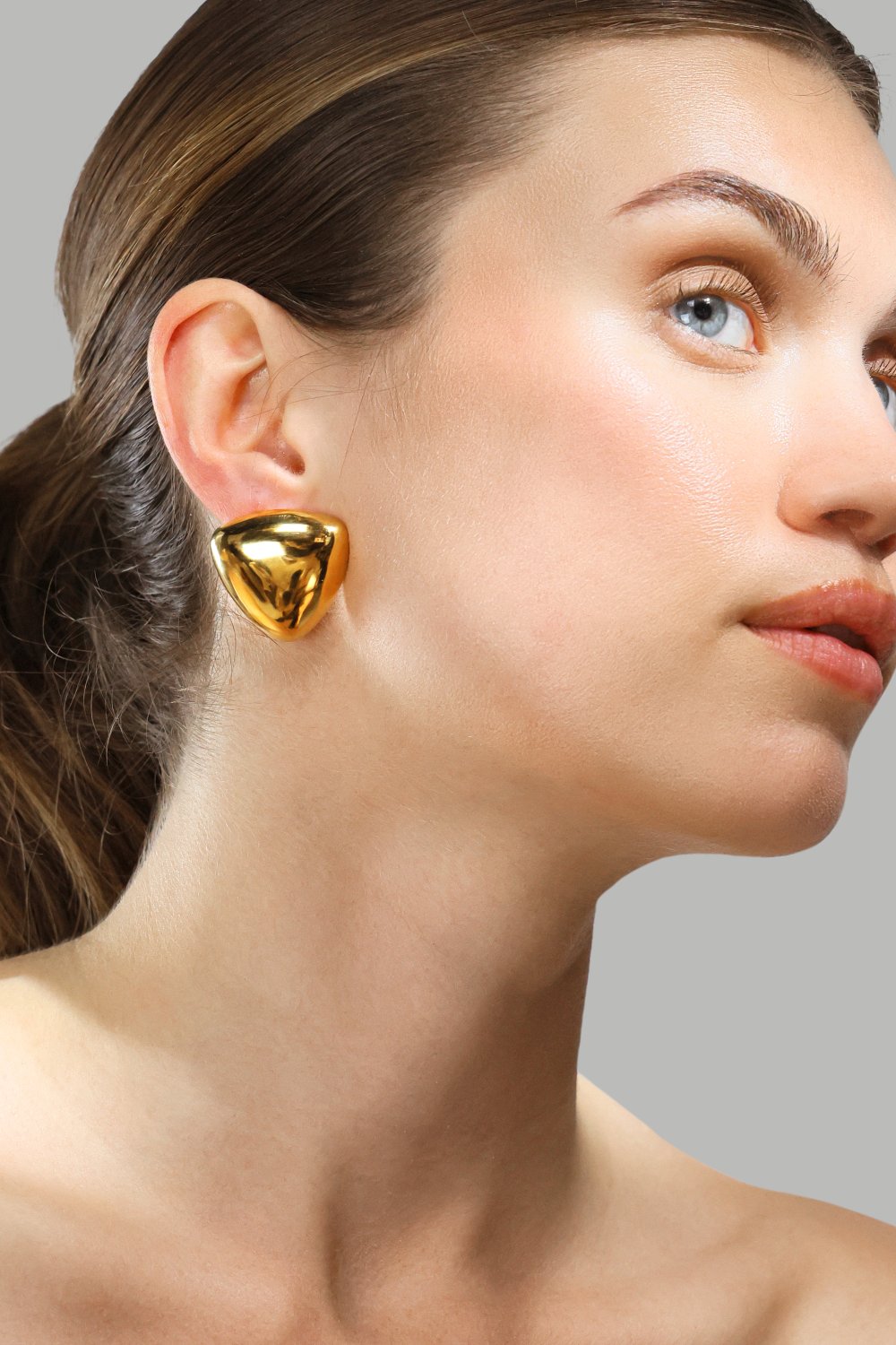 Korvakorut Bold Curve – 18k Kullatut