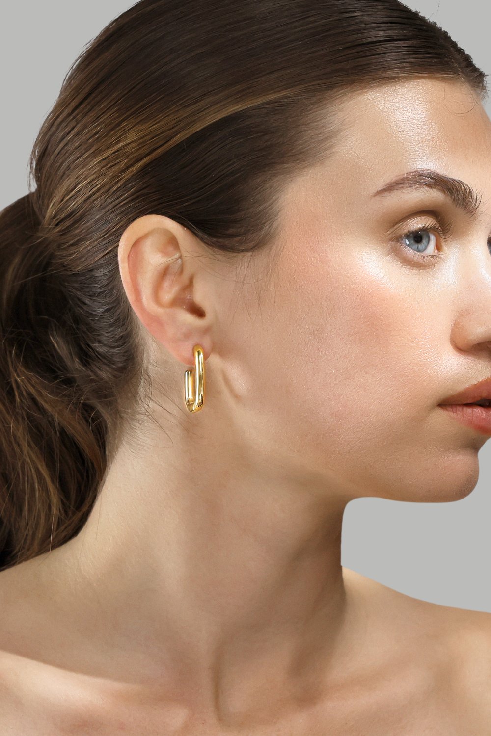 Korvakoru Golden Flow - 18k Kullattu