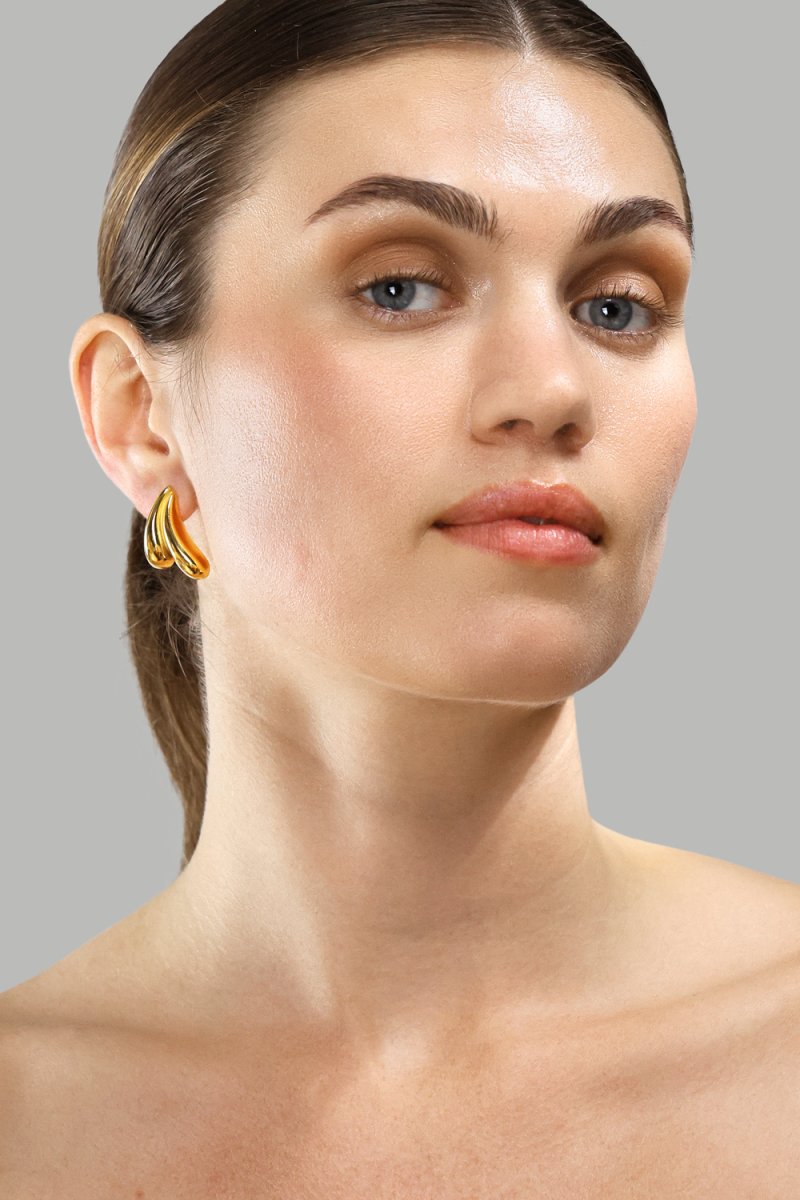 Korvakorut Flow Curve – 18k Kullatut