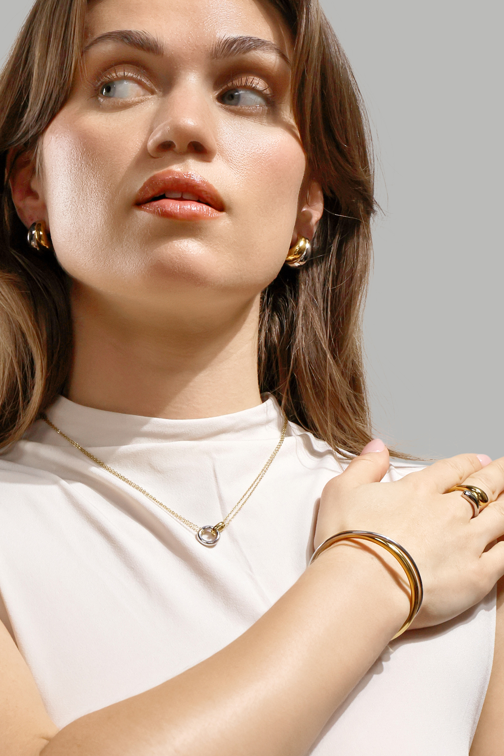 Kaulakoru Orbit – Silver Plated