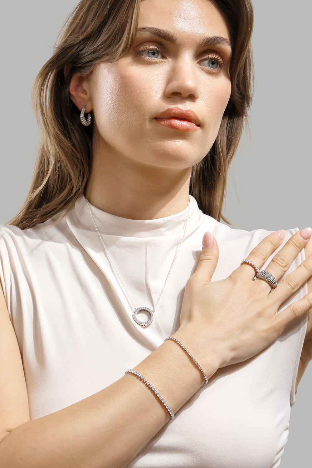 Sormus Link Eternal - Silver Plated