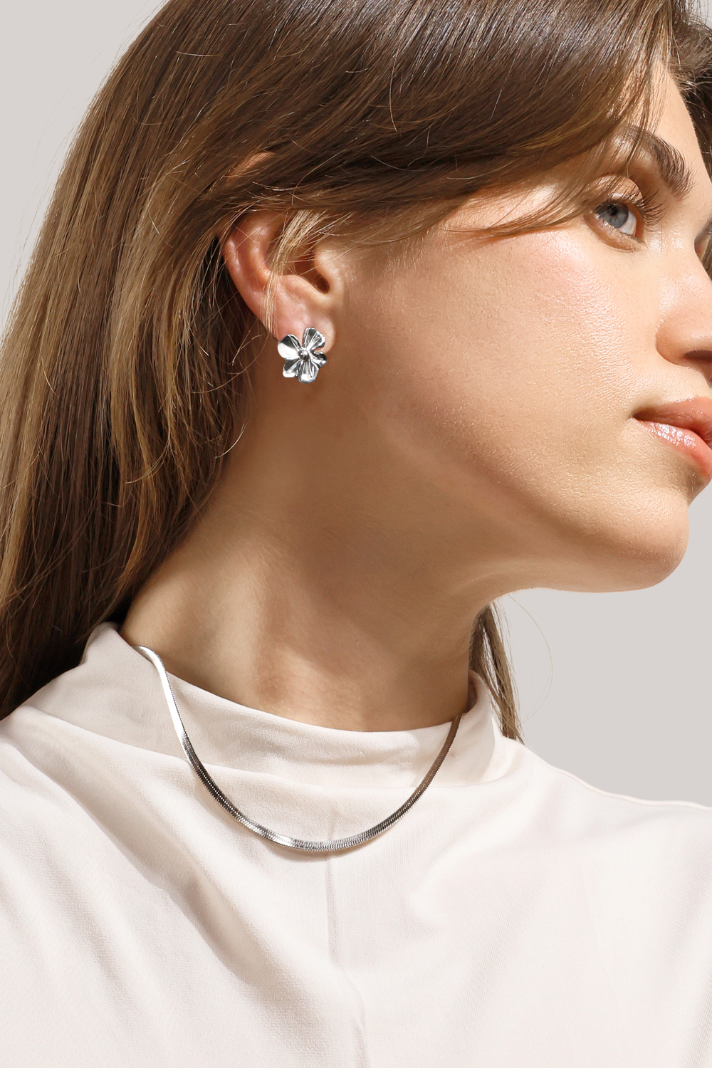 Florabella Korvakorut - Silver Plated