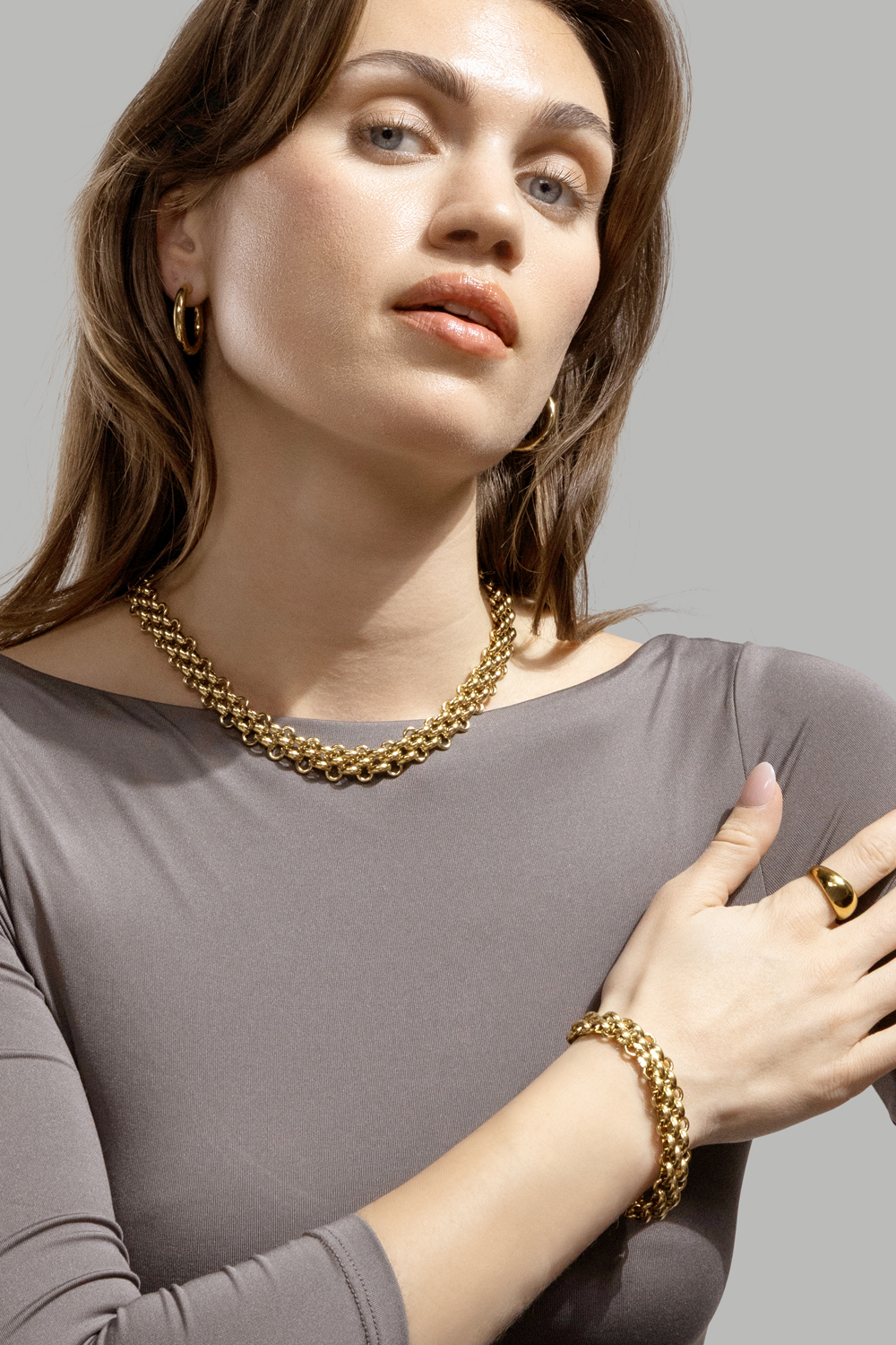 Luna Korvakoru - 18k Gold Plated