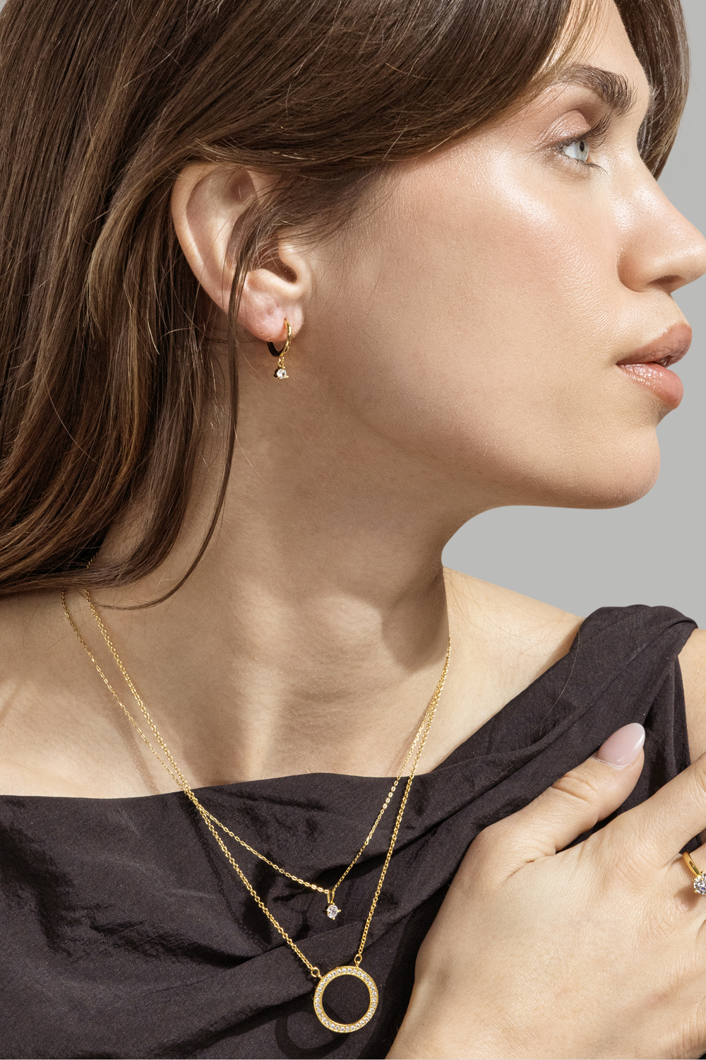 Sormus Solitaire - 18K Plated Gold