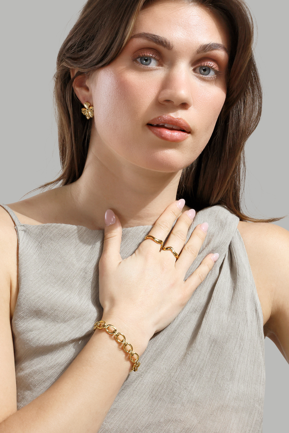 Florabella Korvakorut - 18k Kullatut