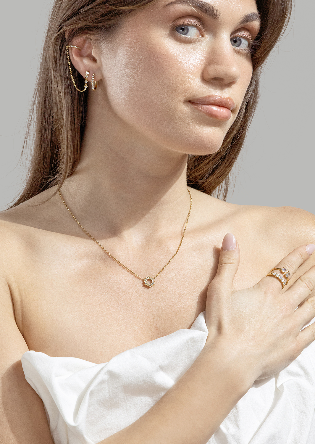 Sormus Duo Cut - 18k Gold Plated