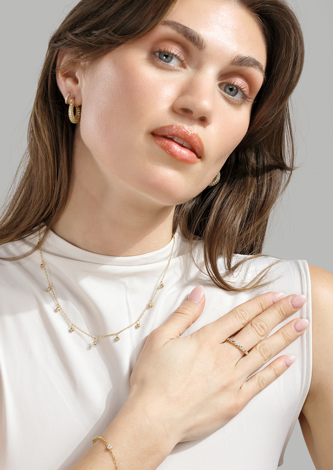 Rannekoru Dainty Sparkle - 18k Gold Plated