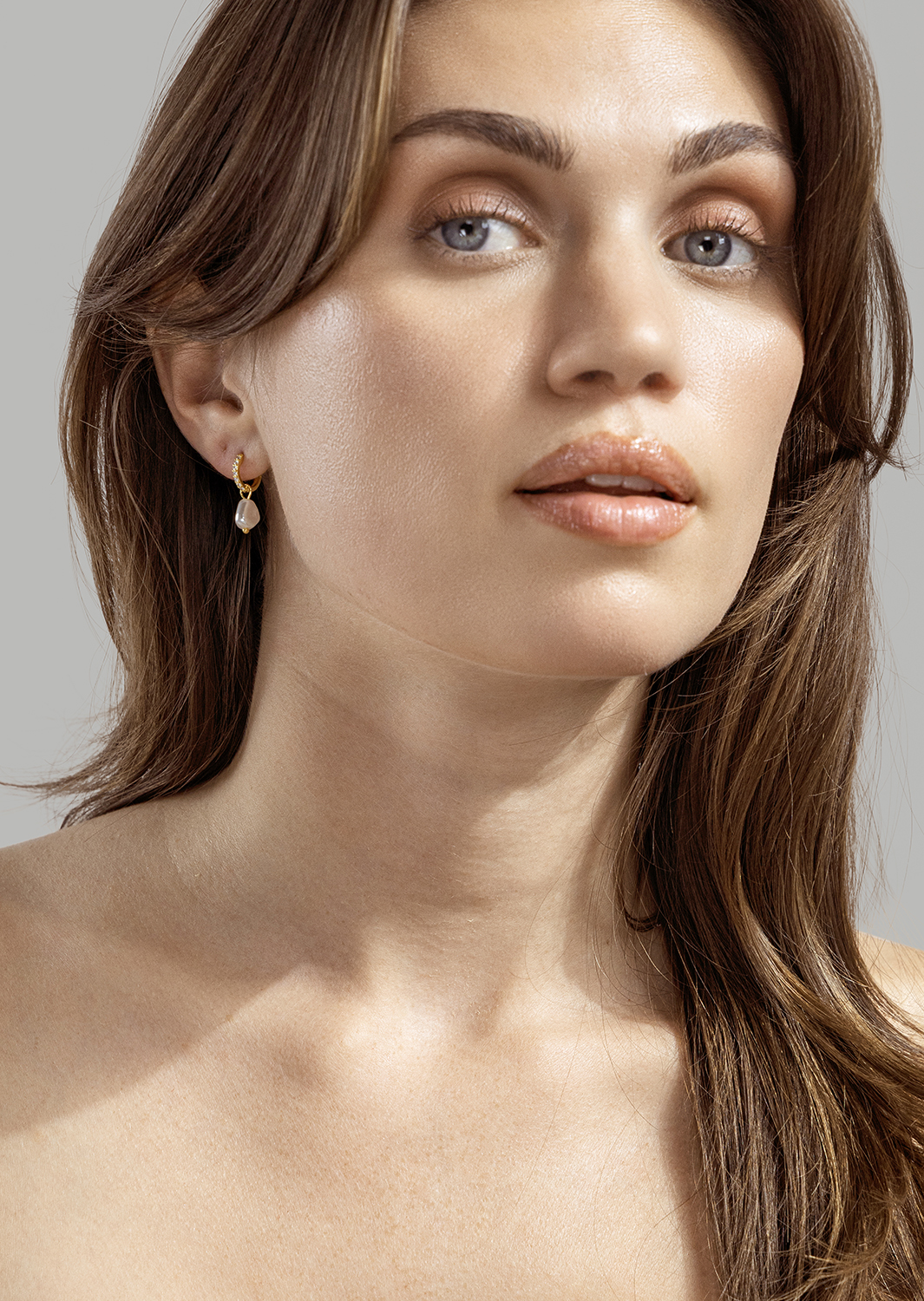 Pearl Charm Korvakorut – 18k Kullatut