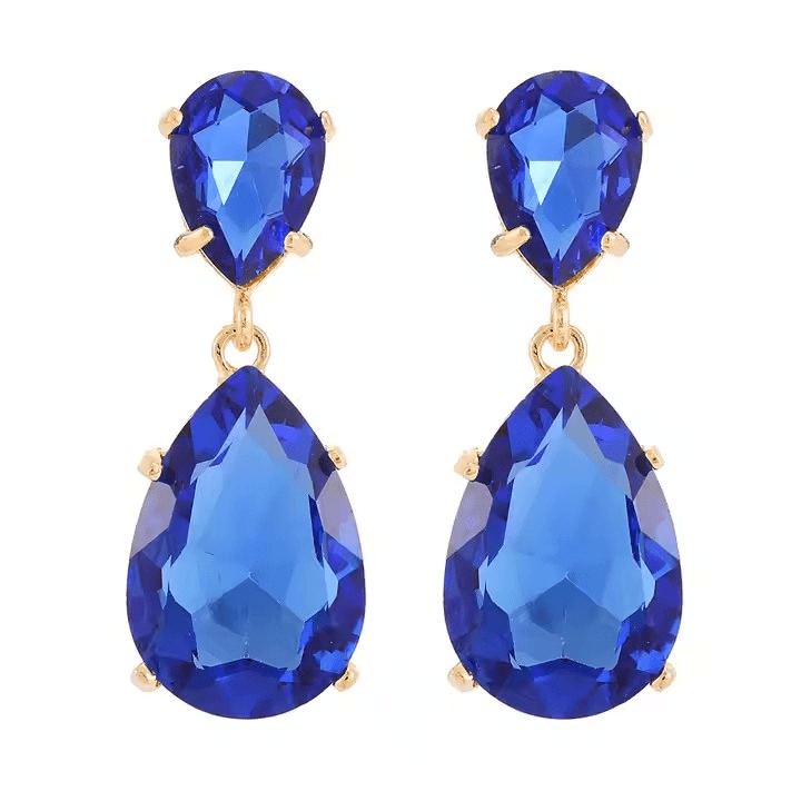 Azulora Blue Korvakorut – 18k Kullatut